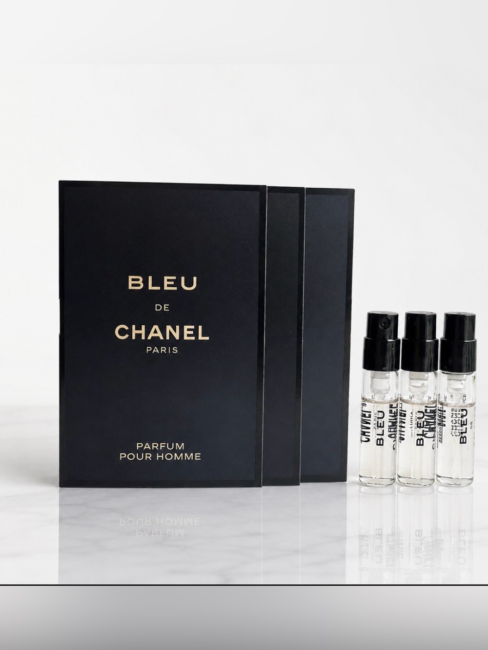 CHANEL Bleu de Chanel Parfum Sample Set 3 x 1.5ml